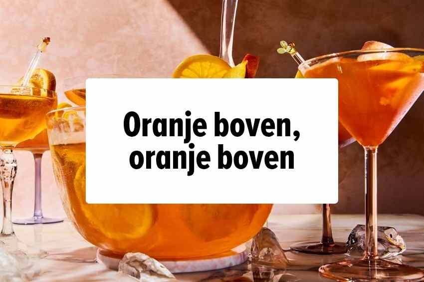Oranje boven, oranje boven